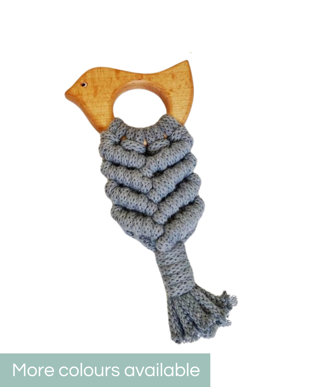 The Macrame Teether.