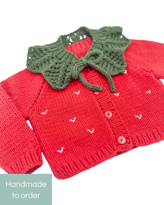 The Strawberry Cardi.