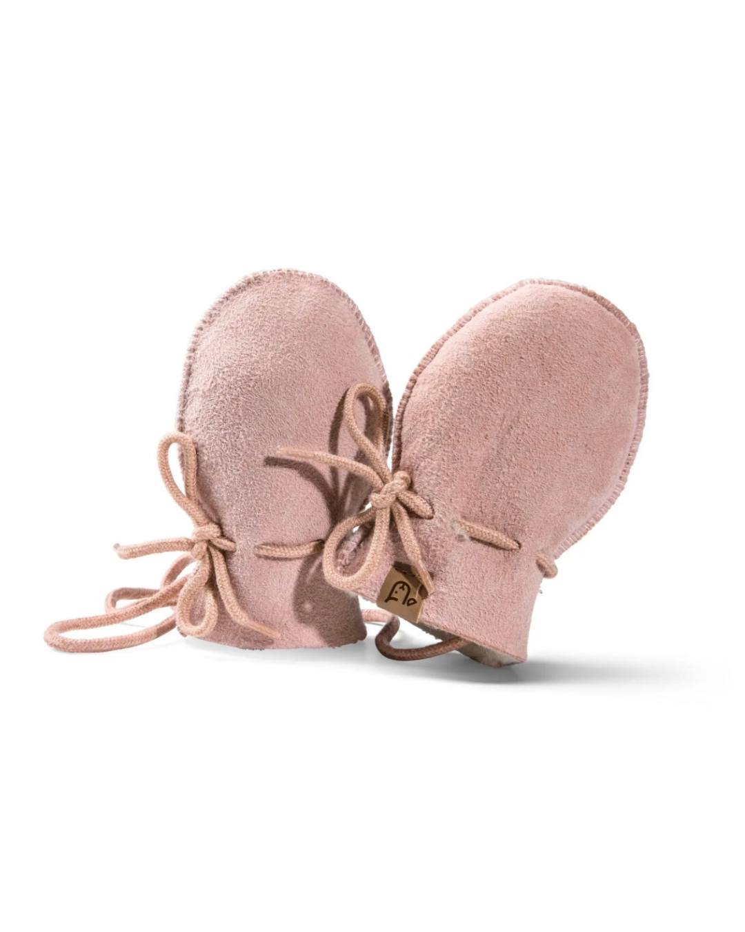 The Sheepskin Baby Mittens - Pink.